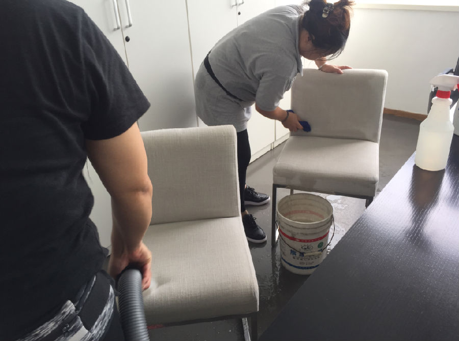 苏仙区沙发清洗案例